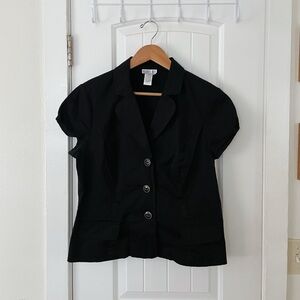 Y2K Robbie Bee Size 16 Office Siren Y2K Top Blazer